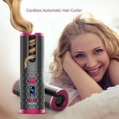 Wireless Hair Curler, Automatic Curling Iron, Automatic Hair Curler, Curling Iron Hairstyles, Ceramic Hair, Hair Iron, Curl Pattern, Beautiful Curls, Hair Curler