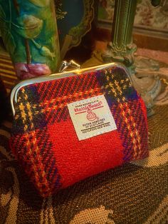 Hand crafted in Eigg, one of the small islands in the Scottish Hebrides just south of the Isle of Skye. Authentic Scottish wool tweed 5x4” Scottish Hebrides, Vintage Clothing Display, Carpet Bag Purse, Tweed Purse, The Isle Of Skye, Isle Of Skye, The Isle, Harris Tweed, Essential Bag