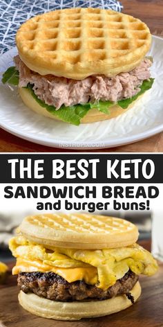 the best keto sandwich bread and burger buns