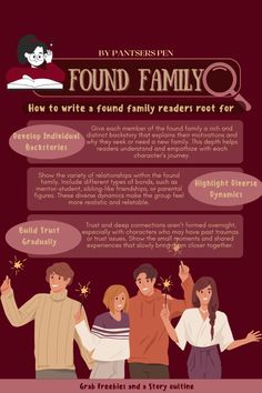 an info sheet describing how to use the font and numbers in this graphic design for family