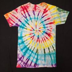 Rainbow Tie Dye Shirt on Hanes tee 100% cotton Multicolor Pre-shrunk Short Sleeve Shirt, Pre-shrunk Multicolor Short Sleeve Shirt, Rainbow Cotton Shirt For Summer, Rainbow Cotton Crew Neck Shirt, Relaxed Fit Multicolor Pre-shrunk Shirt, Rainbow Cotton T-shirt Pre-shrunk, Rainbow Cotton T-shirt, Pre-shrunk, Multicolor Relaxed Fit Shirt, Pre-shrunk, Rainbow Cotton T-shirt For Summer