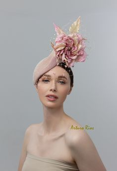 From my 2024 collection. Beautiful Rose gold fascinator made on a modern pillbox base, covered with a shimmery Rose gold silk chiffon fabric. A custom handmade Silk rose with leaves, Crystal stems and veil with vintage velvet dots. Elastic string attached. Luxury Pink Adjustable Headpieces, Kentucky Derby Evening Fascinator With Handmade Flowers, Handmade Flowers Fascinator For Kentucky Derby Evening, Elegant Pink Headpiece With Structured Crown, Elegant Handmade Flowers Headpiece For Evening, Blush Fascinator For Kentucky Derby, Elegant Fascinator With Handmade Flowers For Evening, Elegant Evening Fascinator With Handmade Flowers, Chic Gold Fascinator For Kentucky Derby