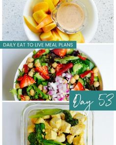 Daily Menus | Hello Nutritarian Eat To Live 6 Week Plan, Plant Based Meal Planning, Printable Shopping List, Ketogenic Diet Meal Plan