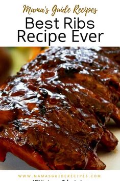 The Best Ribs, Rib Marinade, Barbecue Ribs Recipe, Best Ribs, Bbq Recipes Ribs, Rib Sauce, Mustard Powder