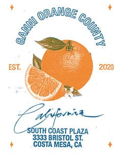 the orange county logo is shown in this image