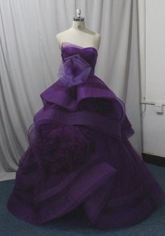 Sizes: 4, Colors: As Pictured, Design: As Shown Royal Purple Ball Gown Velvet, Luxury Purple Ball Gown For Prom Season, Luxury Purple Ball Gown For Prom, Royal Purple Ball Gown Satin, Luxury Ball Gown Dresses For Ballroom, Luxury Purple Ball Gown, Luxury Maxi Length Ball Gown For Banquet, Luxury Purple Romantic Ball Gown, Luxury Purple Dresses With Long Train