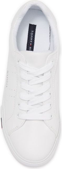 Tommy Hilfiger Classic Low Top Sneaker (Women) | Nordstromrack Tommy Hilfiger Casual Sneakers With Laces, Tommy Hilfiger Sneakers For Spring, Tommy Hilfiger Sporty Sneakers, Casual Tommy Hilfiger Sneakers With Laces, Platform Sneakers With Laces For Light Sports, Tommy Hilfiger White Sneakers With Cushioned Footbed, White Tommy Hilfiger Sneakers With Cushioned Footbed, Tommy Hilfiger Sneakers With Cushioned Footbed For Sports, Tommy Hilfiger White Cushioned Sneakers