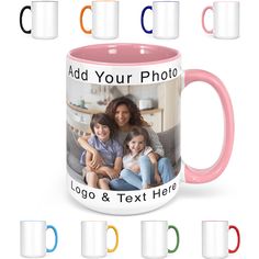 PRICES MAY VARY. FULLY CUSTOMIZABLE: You can customize it with your photo, logo or with your text. The two sides of the mug are separately customizable! The position of the photo and the text is adjustable. You can place them as you like on the customization page. 9 COLOR OPTIONS: Dishwasher and Microwave SAFE! Dimensions (HxW) are 4.5" x 5". Available Colors White, Black, Yellow, Green, Red, Pink, Royal Blue, Sky Blue, Honey. BEST WAY TO KEEP YOUR MEMORIES ALIVE: Put your best memories on the m Blue Honey, Custom Photo Mugs, Photo Coffee, Picture Mugs, Name Photo, Personalized Mug, Photo Logo, Photo Mugs, Personalized Mugs