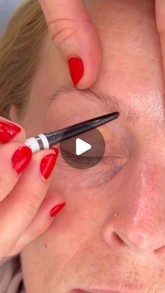 Relume on Instagram: "Watch as Laura transform these skinny brows! One of my favorite clients!  When you have skinny brows, it’s important to work with what you have and less is always more.  #broweducation #browtutorial #skinnybrows #browmakeup" Work With What You Have, How To Fill In Your Eyebrows, Brows For Older Women, How To Line Eyebrows, Eyebrow Natural Look, How To Apply Eyebrows For Beginners, Sparse Eyebrows How To Fill In, Brow Tutorial For Sparse Brows, Eye Brows Aesthetic