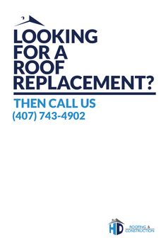 looking for a roof replacer? then call us 4077 744 - 942