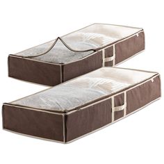 Storage Containers For Clothes, Under The Bed Storage, Under Bed Shoe Storage, Under Bed Storage Containers, Underbed Storage, Shoe Storage Bags, Storage Bags Organization, Clear Top, Linen Storage