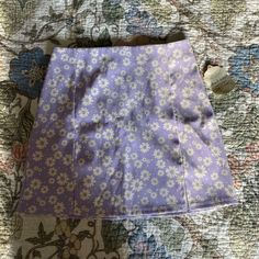 Cute Nwt Skirt! Never Worn, Super Cute Just Too Small For Me Fits More As A Small Than A Medium :) Altard State, Altar'd State, Color Purple, Floral Skirt, Womens Skirt, Super Cute, Skirt, Purple, Floral