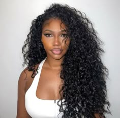 Curly Hair Sew In, Curly Sew In, Wet And Wavy Hair, Curly Hair Fade, Curly Hair Trends, Curly Weave Hairstyles, Big Curly Hair, Long Curly Wig, Curly Hair Wig