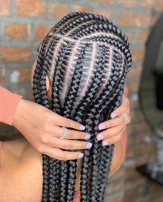 Long Cornrows, Stunning Hairstyles, Quick Braided Hairstyles, Protective Hairstyles Braids