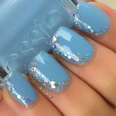 Kutek Disney, Trendy Nail Art Designs, Best Nail Art Designs, Winter Nail Designs, Trendy Nail Art, Get Nails, Cat Kuku, Cute Nail Designs, Fancy Nails