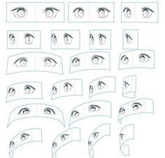 the steps to draw an anime eye step by step drawing for beginners and advanced students