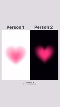 two hearts are shown with the same color as they appear to be in different colors