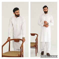 Original aghanoor  Brand new men's wear shalwar kameez color: white R White Long Sleeve Lawn Suit With Naqshi Detail, White Long Sleeve Lawn Suit With Naqshi, White Cotton Lawn Suit With Naqshi, Classic Naqshi Lawn Suit For Eid, Classic Lawn Suit With Dabka For Eid, Classic Unstitched Cotton Lawn Suit, Classic White Kurta With Dabka, Mens Wear, Shalwar Kameez