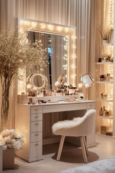 beauty room design  room ideas for small rooms  room  decor ideas  room decor neutral christmas decor winter decor neutral holiday decor natural christmas christmas decor ideas neutral holiday decor Vanity Inspo, Bathroom Boho, Home Decor Scandinavian, Decor Living Room Ideas, Beautiful Vanity, Room Vanity, Inspo Makeup