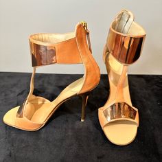 Reposhing This Item I Purchased From @Mopark922. Loved It, But Ready To Rotate For Something New. Questions? Leave A Comment Below! Metal Heels, Mirror Metal, Rose Gold Mirror, Zanotti Shoes, Giuseppe Zanotti Shoes, Gold Mirror, Giuseppe Zanotti, Something New, Shoes Women Heels