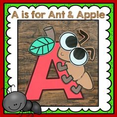 a is for ant and apple