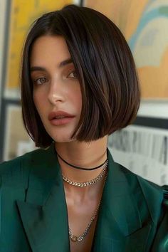 Side Part Bob, Edgy Short Haircuts, Bob Hair Color, Stylish Short Hair, Long To Short Hair, Easy Chic, Short Hair Tutorial, Bob Hair