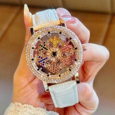 Colorful Diamond Rhinestone Rotation Snowflake Dial Design Fashion Wrist Skeleton Watch With Visible Transparent Back * Fashion Watch * Color: Multicolored * Rhinestone, Crystal, Stainless Steel * Round Shape * Pu Leather * Water Resistant (30m) * Mineral Glass * Rhinestone Scale Gift Watches With Crystal And Rhinestones, Diamond White Watches With Rhinestones For Gift, Diamond White Rhinestone Watch For Gift, Diamond White Watch With Rhinestones As Gift, Rose Gold Diamond Watch With Rhinestones For Gift, Rose Gold Watch With Rhinestones As Gift, Rose Gold Watches With Rhinestones For Gifts, Rose Gold Rhinestone Watch As Gift, Round Crystal Watch As Gift