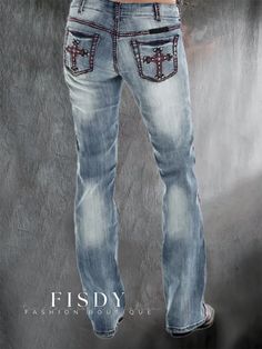 Fisdy - Pantalón vaquero cruzado Motorpunk en azul bebé - una opción con estilo para los bebés Cross Patterns, Denim Trousers, Baby Blue, Pattern Design, Trousers, Mens Outfits, Blue, Pattern, Clothes