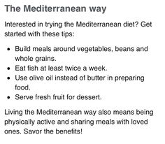 the mediterranean way interested in trying the mediterranean diet get started with these tips