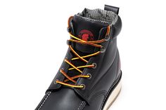 ROCKROOSTER Men's 6 inch Wedge Work Boots, soft toe, water resistant leather boots, slip&Oil Resistant, model SAP310 KEY FEATURES: 【Soft Toe】 【Width 】Normal 【Steel shank】 【Goodyear Welt Construction】 【Rubber Outsole】 【Side Zipper】zipper on the side for added convenience, save yourself the trouble of tying up the laces every day. 【PORON Materials】With Microban technology provide consistent, reliable and long-lasting protection. 【CoolMAX】Temperature Control, Moisture Wicking, Quick Dry. 【Full Grai Durable Black Moc Toe Work Boots, Black Durable Moc Toe Work Boots, Waterproof Boots With Reinforced Moc Toe For Streetwear, Waterproof Streetwear Boots With Reinforced Moc Toe, Streetwear Waterproof Boots With Reinforced Moc Toe, Wedge Work Boots, Goodyear Welt, Temperature Control, Work Boots