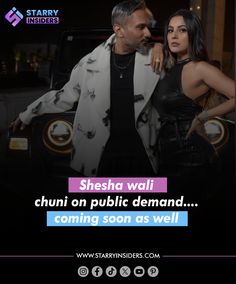 shesha wali chuni on public demand coming soon as well.