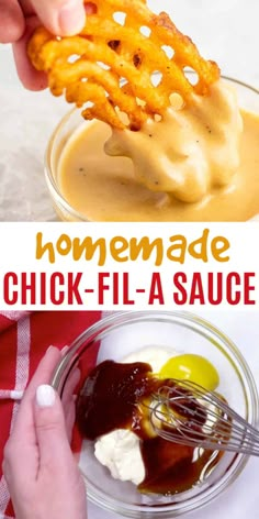 homemade chicken - fil - a sauce in a glass bowl