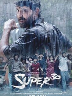 the movie poster for super 30