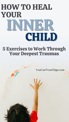 5 Healing Inner Child Activities - connect with your true self through the healing journey of attending to your earliest childhood traumas. We all need inner healing if we want to live full lives, have peace of mind, and have quality relationships with others. shadow work | mindful journaling | self help | healing trauma | spiritual healing | positive self talk | mental health Inner Child Activities, Quality Relationships, Counseling Interventions, Healing Inner Child, Healing Exercises, Mindful Journaling, Childhood Traumas, Healing From A Breakup, Psychic Development Learning