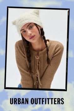 Seriously soft and fuzzy beanie hat in a textured eyelash knit complete with an animal ear silhouette. Features Mylo fuzzy beanie Eyelash knit fuzzy beanie hat Animal ear silhouette Ultra cozy touch Content + Care 90% Acrylic, 10% nylon Spot clean Imported | Mylo Fuzzy Beanie in Ivory, Women's at Urban Outfitters Casual Cat Ears Beanie For Winter, Casual Crochet Cat Ears Hat For Winter, Casual Crochet Cat Ears Hat, Winter Casual Crochet Hat With Cat Ears, Casual Crochet Hat With Cat Ears For Winter, Cute Soft Knit Hat For Fall, Trendy Soft Knit Crochet Hat, Trendy Cat Ears Winter Hat, Trendy Soft Knit Crochet Cap