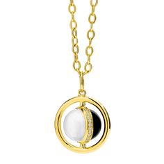 18 karat yellow gold Moon quartz 4 carats approx. Black onyx 4 carats approx. Champagne diamonds 0.14 carat approx. Reversible Chain sold separately Planetary Rings, Moon Quartz, Ring Bracelet Chain, Gold Moon, Champagne Diamond, White Quartz, Black Onyx, Crystal Jewelry, Blue Topaz