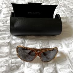 D&G Dolce & Gabbana Brown Tortoise Oversized Vintage Sunglasses With Crystals/Rhinestone Details. Great Condition Coming With Original Case. Questions? Leave A Comment Below! Designer Brown Sunglasses For Summer, Vintage Dolce And Gabbana, Accessories Y2k, Dolce And Gabbana Glasses, Designer Brown Tinted Sunglasses, Dolce And Gabbana Sunglasses, Dolce And Gabbana Animal Print, Dolce Gabanna Sunglasses, Vintage Tortoiseshell Sunglasses