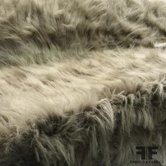 This super soft long pile faux fur is nothing short of luxurious. This faux fur is perfect for a winter jacket or coat as it will keep you warm. Winter Jackets, Fabric