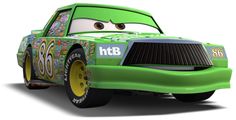 the character from cars is shown in this image