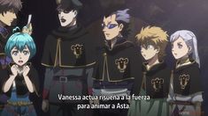 an anime scene with the caption in spanish