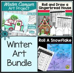 winter art and craft project for kids