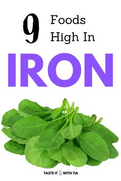 What Foods Have Iron In Them, Foods That Have Iron, Low Iron Symptoms, Iron Rich Foods List, Dietitian Tips, Iron Foods, Drinks Ideas, Foods With Iron