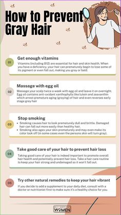 Preventing Grey Hair, Gray Hair Natural Remedy, How To Prevent Greying Of Hair, How To Prevent Gray Hair, Gray Hair Prevention, How To Prevent Grey Hair Naturally, Prevent Grey Hair Naturally, How To Stop Greying Hair Naturally, Hiding Gray Hair