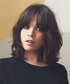 Dunner Wordend Haar, Cool Short Hairstyles, Medium Long Hair, Super Hair, Fringe Hairstyles, Long Bob Hairstyles, Hair With Bangs