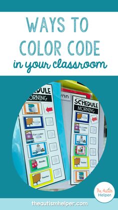 the back to school color code for your classroom