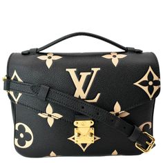 Designer: Louis Vuitton Retail: N/A Model: Metis Pochette Style: Satchel/Crossbody Bag Material: Bicolor Empreinte Leather Color: Black/Cream Made: France Date Code: *Microchip* Size: W 9.75" D 2.75" H 7.5" Accessories: Shoulder Strap, And Dust Bag. Sku: Dd14111 Condition Detail: Rank B: Overall Good Pre-Owned Condition. It May Have Some Visible Signs Of Use. Please See The Pictures Carefully. Outside: Signs Of Use. Inside: Dirt Marks, Dirt, Signs Of Use. Leather: Dirt Marks, Signs Of Use. Corners: Light Rubbing, Dirt Marks, Signs Of Use. Hardware: Scratches, Signs Of Use. Strap: Light Scratches, Signs Of Use. Smell: No Smell. Please Check The Details And Pictures Before Purchasing. Please Louis Vuitton Metis Pochette, Outside Signs, Louis Vuitton Metis, Black Louis Vuitton, Pre Owned Louis Vuitton, Crossbody Bag Black, Black Leather Crossbody Bag, Best Bags, D 2