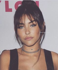 Madison Beer Hair, Wispy Bangs, Fringe Hairstyles, Long Hair With Bangs, Grunge Hair, Hairstyles With Bangs, Hair Highlights, Pretty Hairstyles, Hair Looks