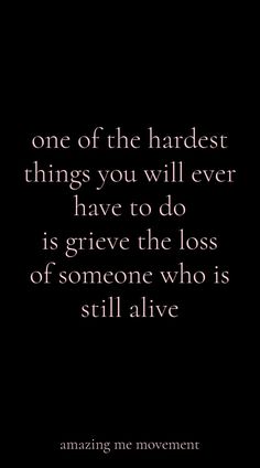 an image with the quote one of the hardest things you will ever have to do is