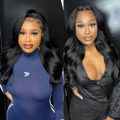 Soul Lady Long Body Wave 6x4 HD Lace Closure Wigs Real Virgin Human Hair Mid Part Glueless Wig-model show Puff Ponytail, Closure Wigs, Half Wigs, Body Wave Wig, Headband Wigs, Lace Closure Wig, Human Hair Lace Wigs, Hair Density, Closure Wig