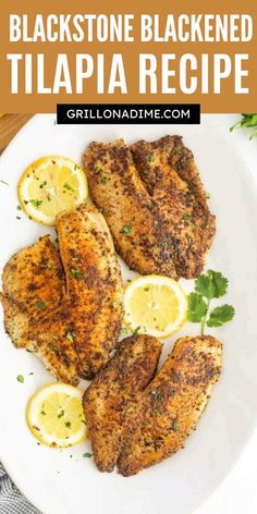 Tilapia Seasoning, Cooking Tilapia, Grilled Tilapia Recipes, Fish Seasoning Recipe, The Blackening, Tilapia Recipes Easy, Blackening Seasoning, Best Fish Recipes, Blackened Tilapia